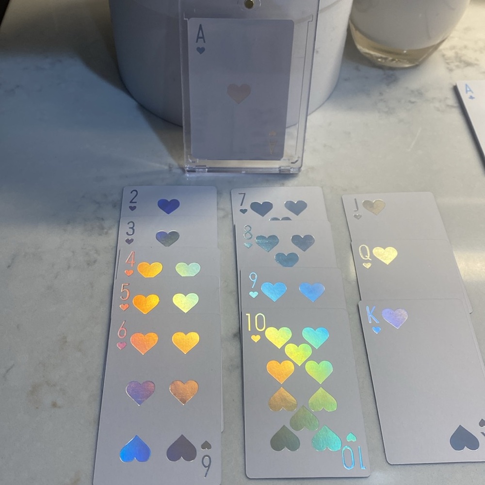 DIOR JOY Playing Card In Case choose One Card